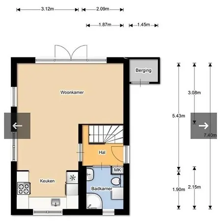 Het Witte Raafje Holiday home *